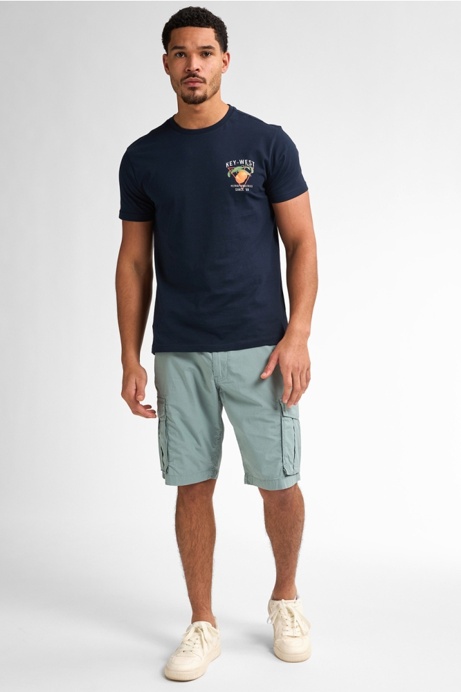 T SHIRT MET ARTWORK M 1050 TSR646 5178 Navy Blue